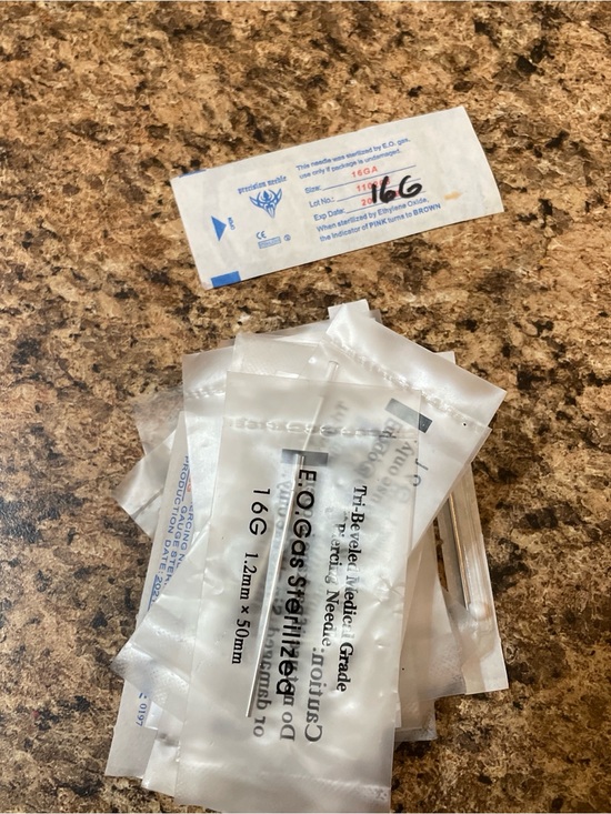 Other - Sterile 16g piercing kit